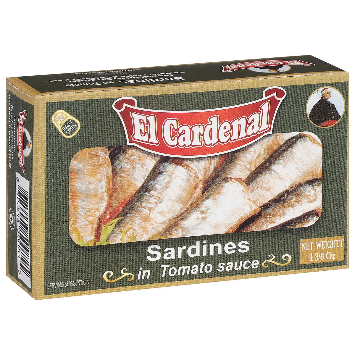 slide 3 of 4, El Cardenal Sardines in Tomato Sauce 4.375 oz, 4 oz
