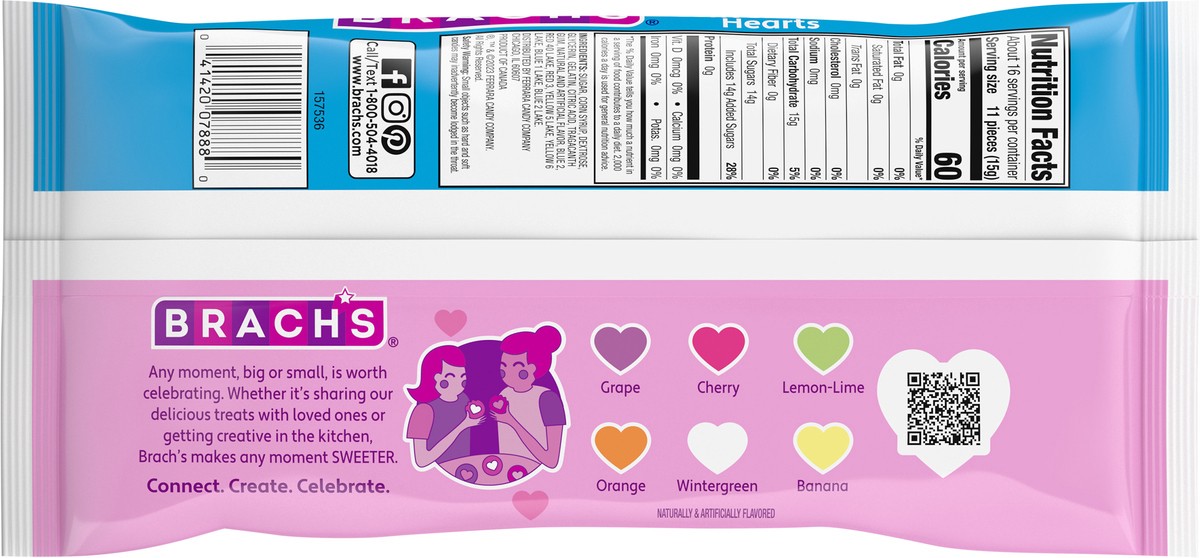 slide 9 of 14, Brach's Wisecracks Conversation Hearts 8.5 oz, 8.5 oz