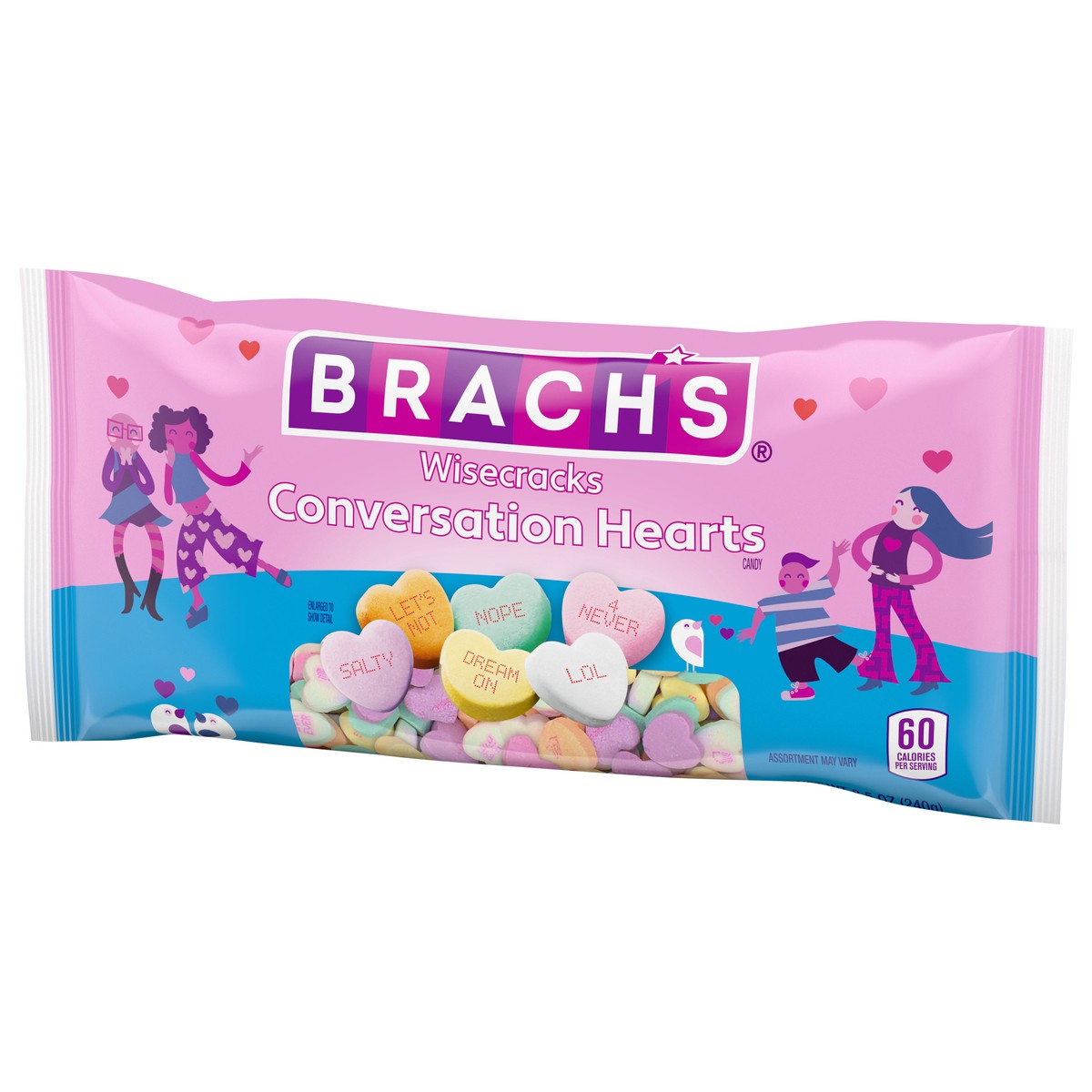 slide 7 of 14, Brach's Wisecracks Conversation Hearts 8.5 oz, 8.5 oz