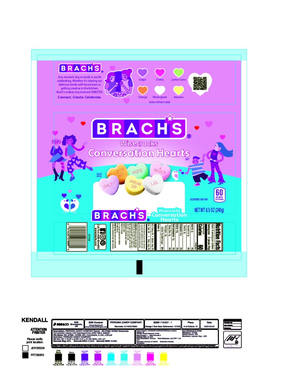 slide 4 of 14, Brach's Wisecracks Conversation Hearts 8.5 oz, 8.5 oz