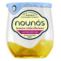 Nounós Lemon Elderflower Greek Yogurt