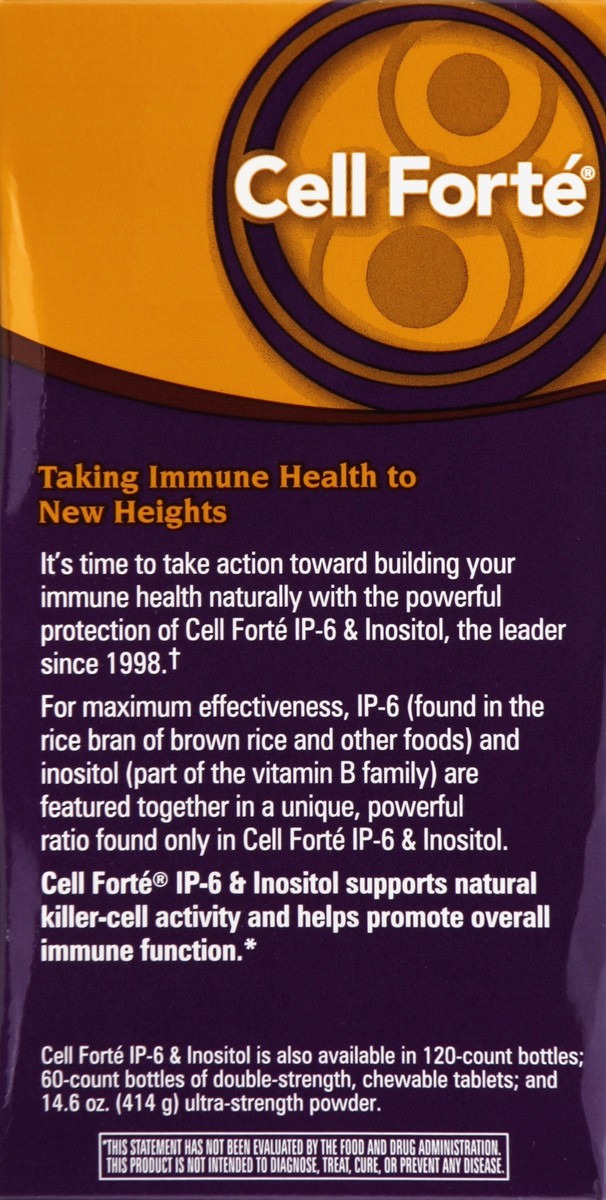 slide 2 of 5, Cell Forté IP-6 & Inositol 240 ea, 240 ct