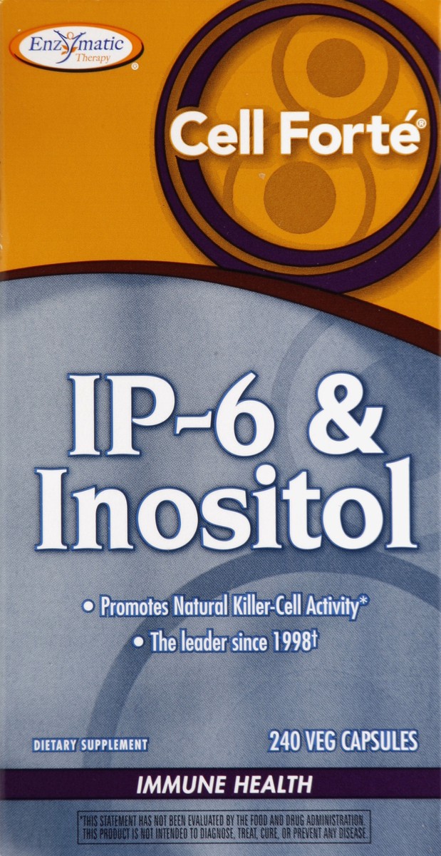 slide 3 of 5, Cell Forté IP-6 & Inositol 240 ea, 240 ct