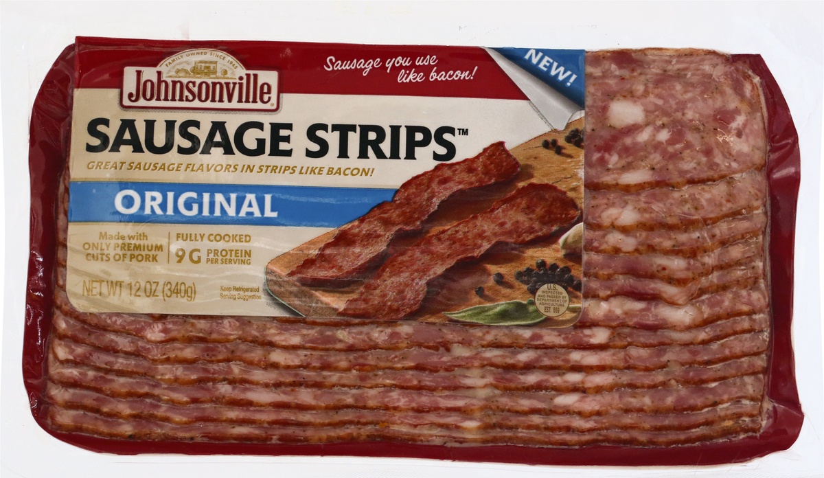 Johnsonville Original Sausage Strips 12 ct; 12 oz Shipt