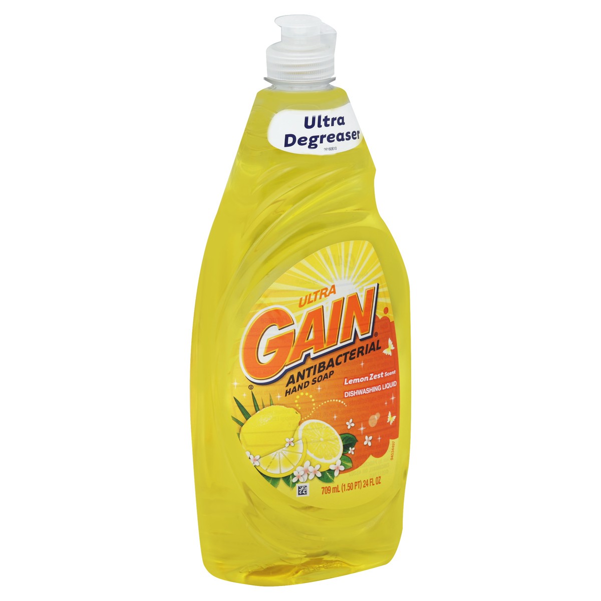 slide 3 of 3, Gain Dishwashing Liquid/Hand Soap 24 oz, 24 oz