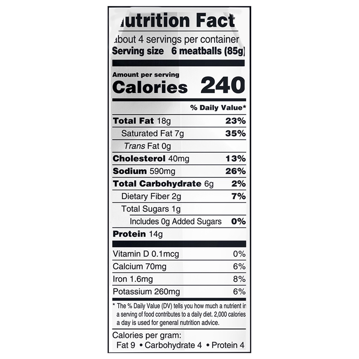 slide 2 of 10, Cooked Perfect Italian Style Meatballs, ½ oz, 13 oz