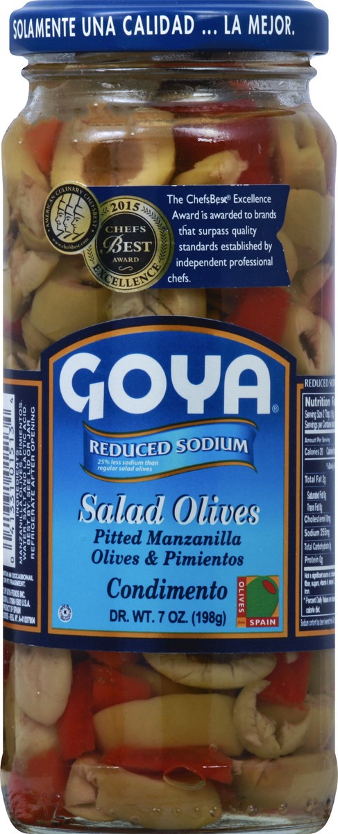 slide 6 of 7, Goya Olives 7 oz, 7 oz