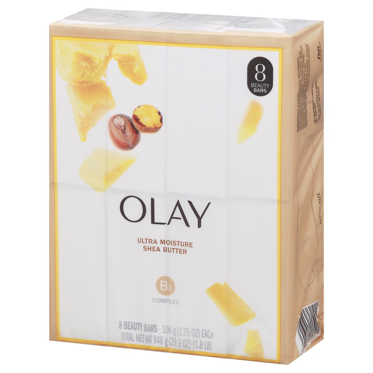 slide 3 of 14, Olay Moisture Outlast Ultra Moisture Shea Butter Beauty Bar, 8 ct; 3.75 oz