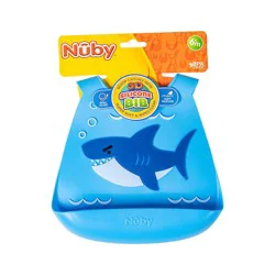 Nuby Assorted 3D Silicone Bib