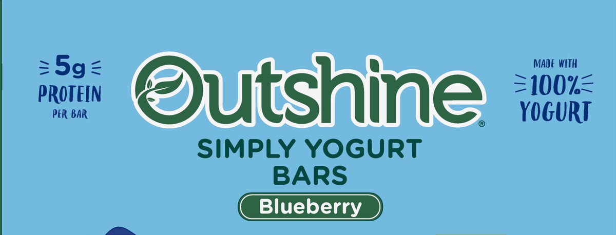 slide 2 of 6, Nestlé Outshine Blueberry Yogurt Bars, 4 ct