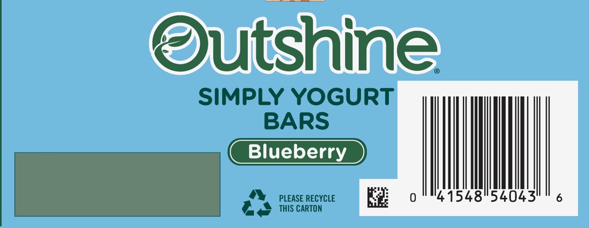 slide 4 of 6, Nestlé Outshine Blueberry Yogurt Bars, 4 ct