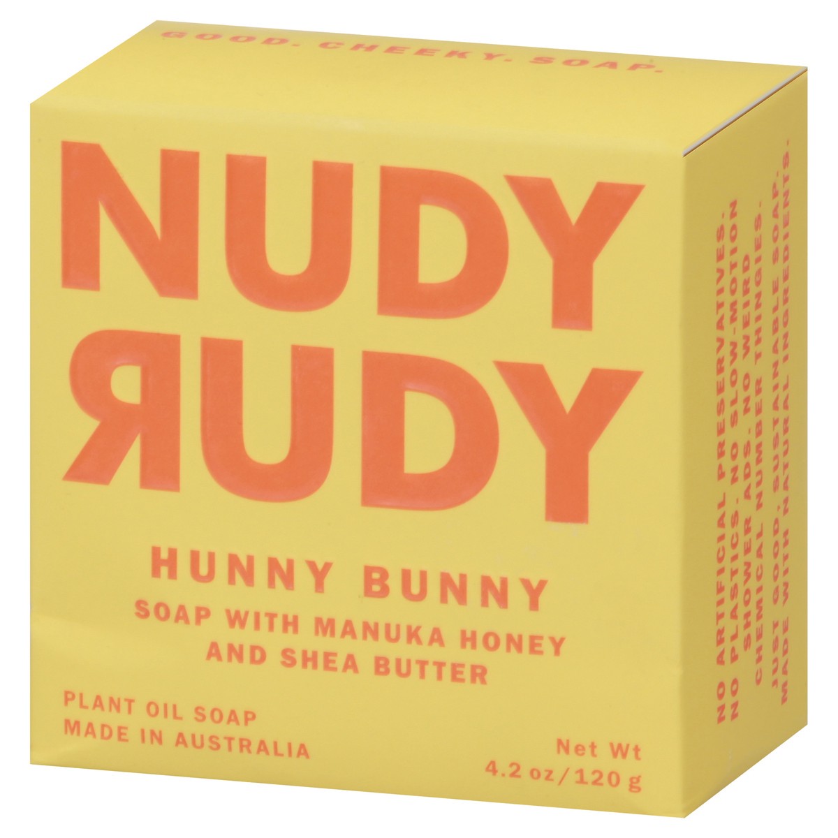 slide 6 of 10, Nudy Rudy Soap, Hunny Bunny, 4.2 oz