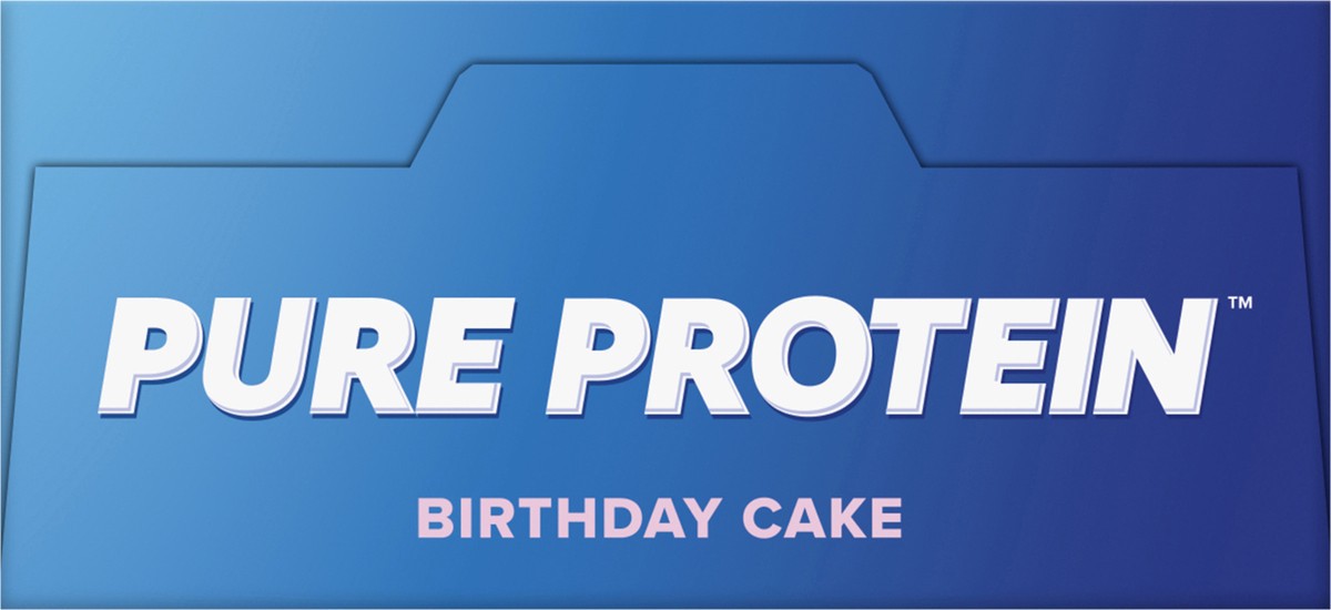 slide 7 of 13, Pure Protein Bars, Birthday Cake, 20 g Protein, 1.76 oz, 4 ct, 4 ct