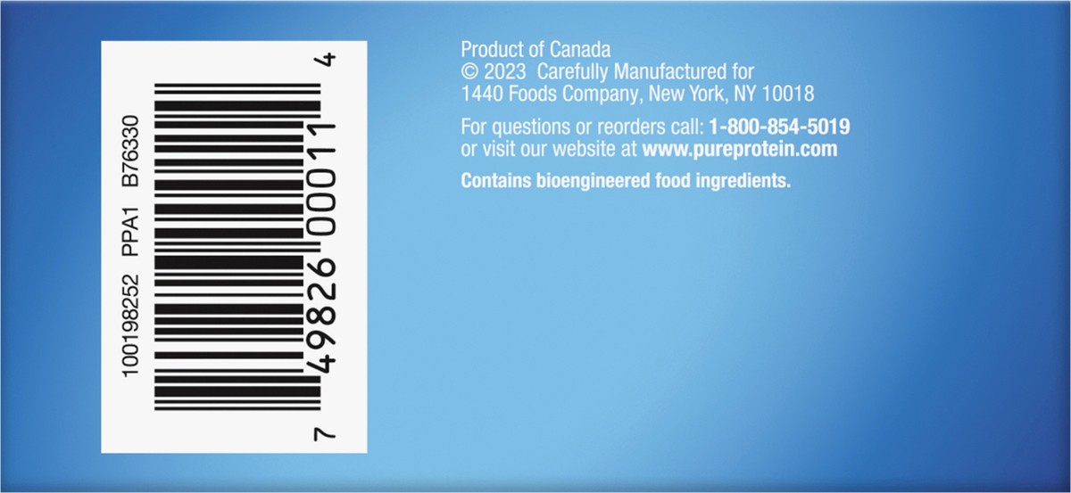 slide 11 of 13, Pure Protein Bars, Birthday Cake, 20 g Protein, 1.76 oz, 4 ct, 4 ct