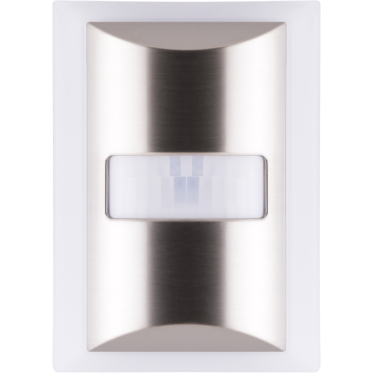 slide 5 of 7, GE LED Amber SleepLite, Plug-In Motion-Activated, Brushed Nickel, 40449, 1 ct