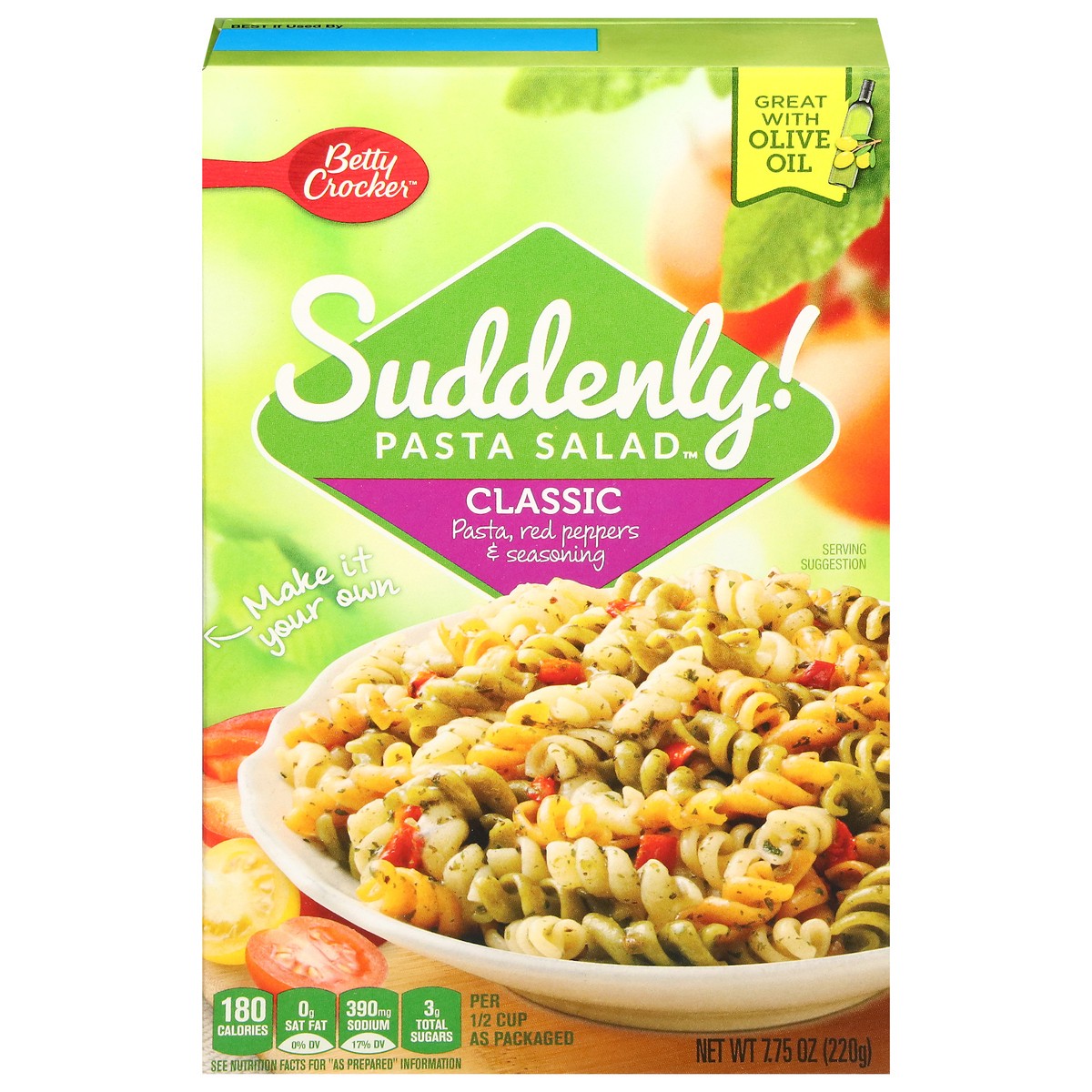 slide 11 of 13, Betty Crocker Suddenly! Classic Pasta Salad 7.75 oz, 7.75 oz