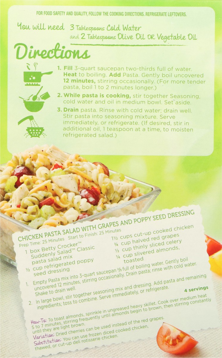 slide 4 of 13, Betty Crocker Suddenly! Classic Pasta Salad 7.75 oz, 7.75 oz