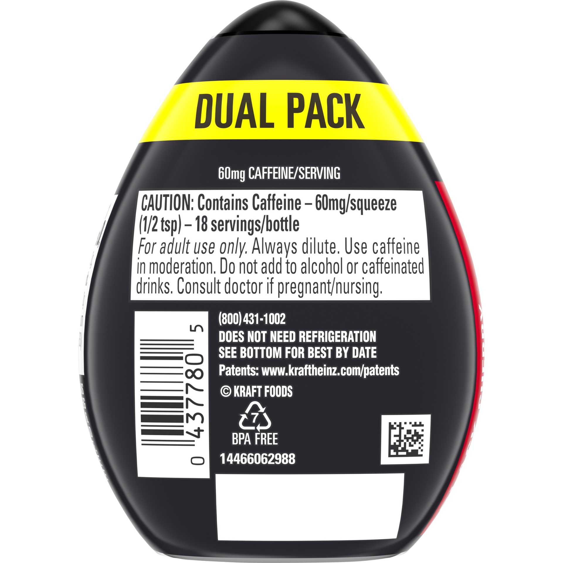 slide 11 of 13, MiO Energy Black Cherry Naturally Flavored Liquid Water Enhancer with Caffeine & B Vitamins Dual Pack Pack, 3.24 fl oz