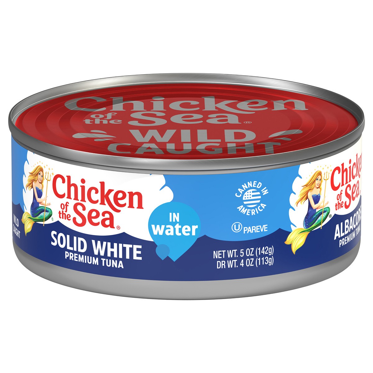 slide 2 of 5, Chicken of the Sea Solid White Premium Albacore Tuna in Water 5 oz, 5 oz