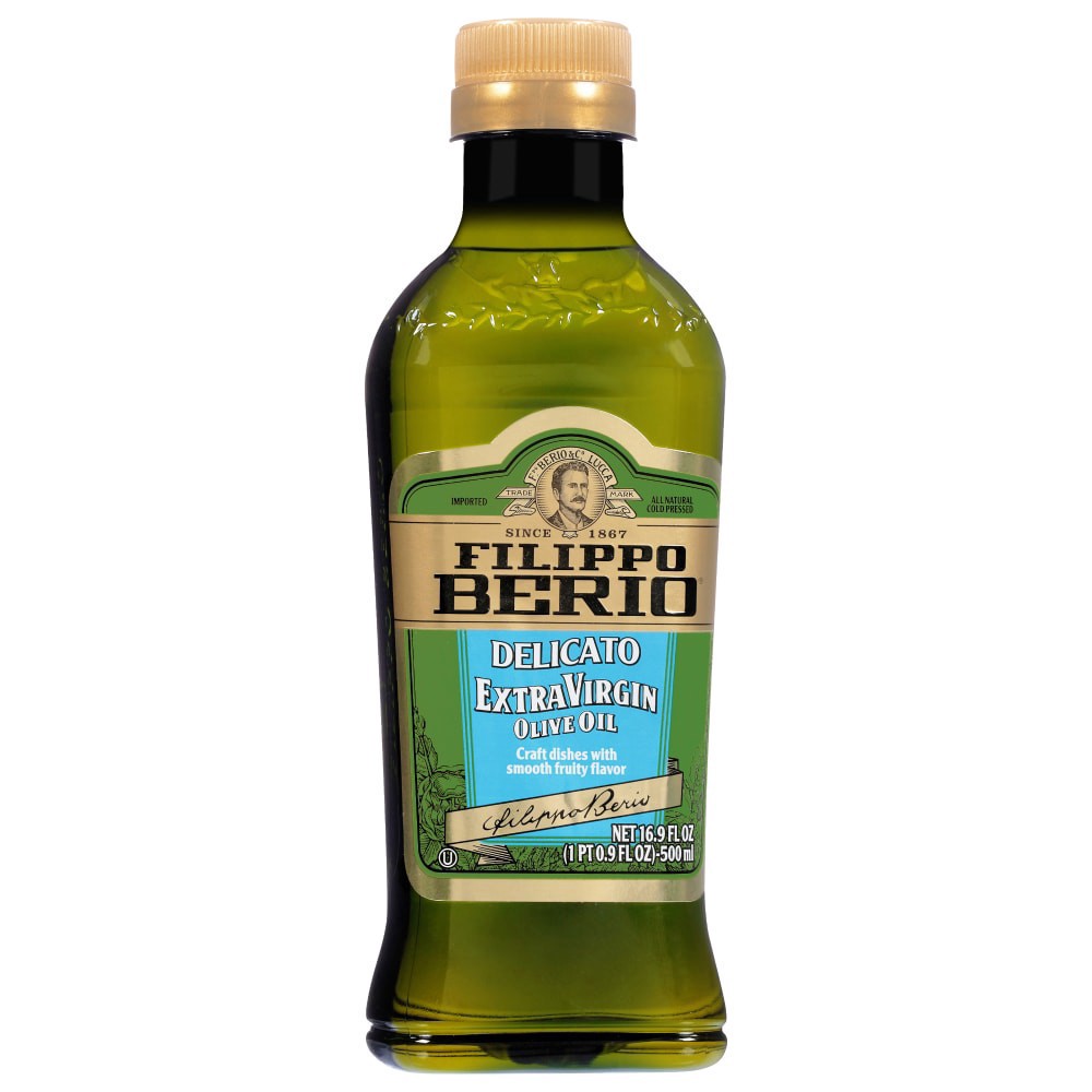 slide 5 of 6, Filippo Berio Gold Selection Delicato Extra Virgin Olive Oil, 16.9 fl oz