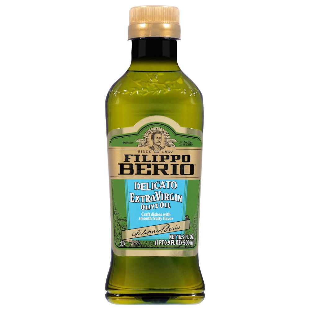 slide 1 of 6, Filippo Berio Gold Selection Delicato Extra Virgin Olive Oil, 16.9 fl oz