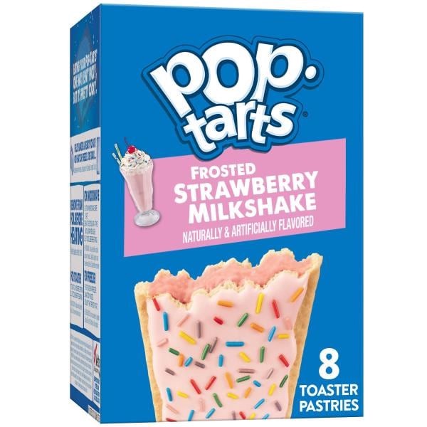 slide 1 of 1, Pop-Tarts Toaster Pastries, Breakfast Foods, Fall Snacks, Frosted Pumpkin Pie, 8 ct