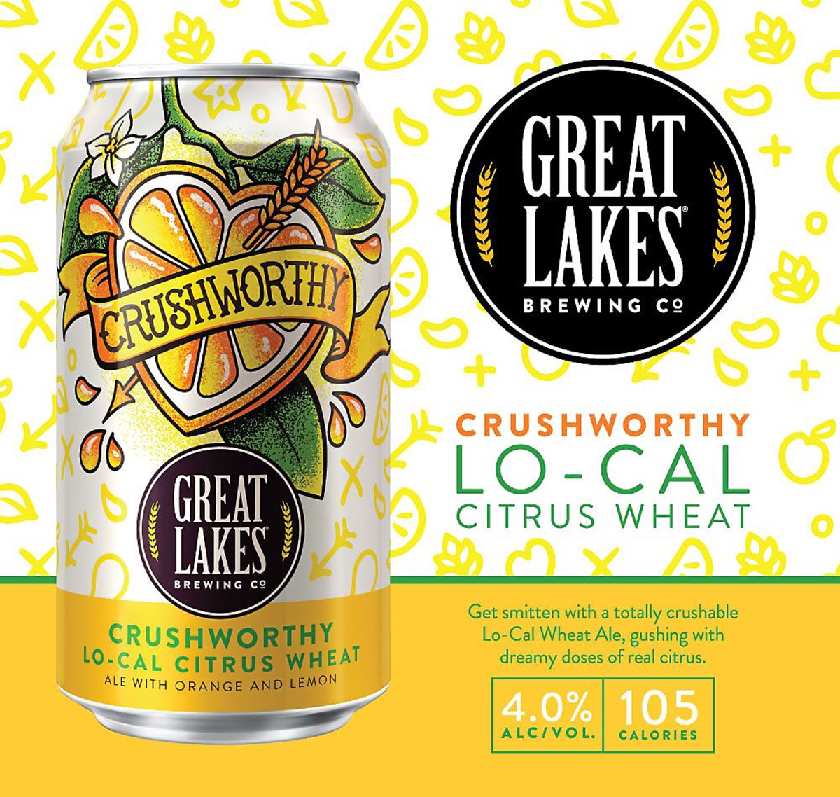 slide 4 of 5, Great Lakes Brewing Co. Great Lakes Cran Orange Wheat 6pk 12oz Can, 6 ct; 12 oz