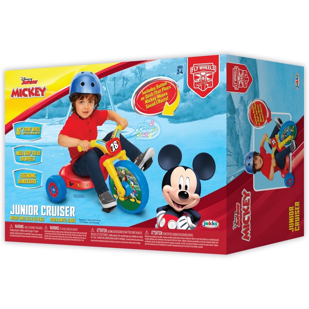 slide 3 of 4, Disney Mickey Mouse & Friends Junior Cruiser Ride-On, 1 ct