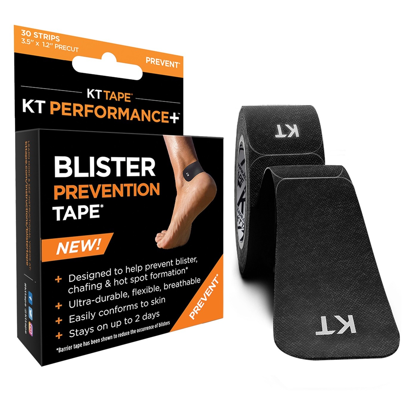 slide 1 of 4, KT Tape Blister Prevention, 1 ct