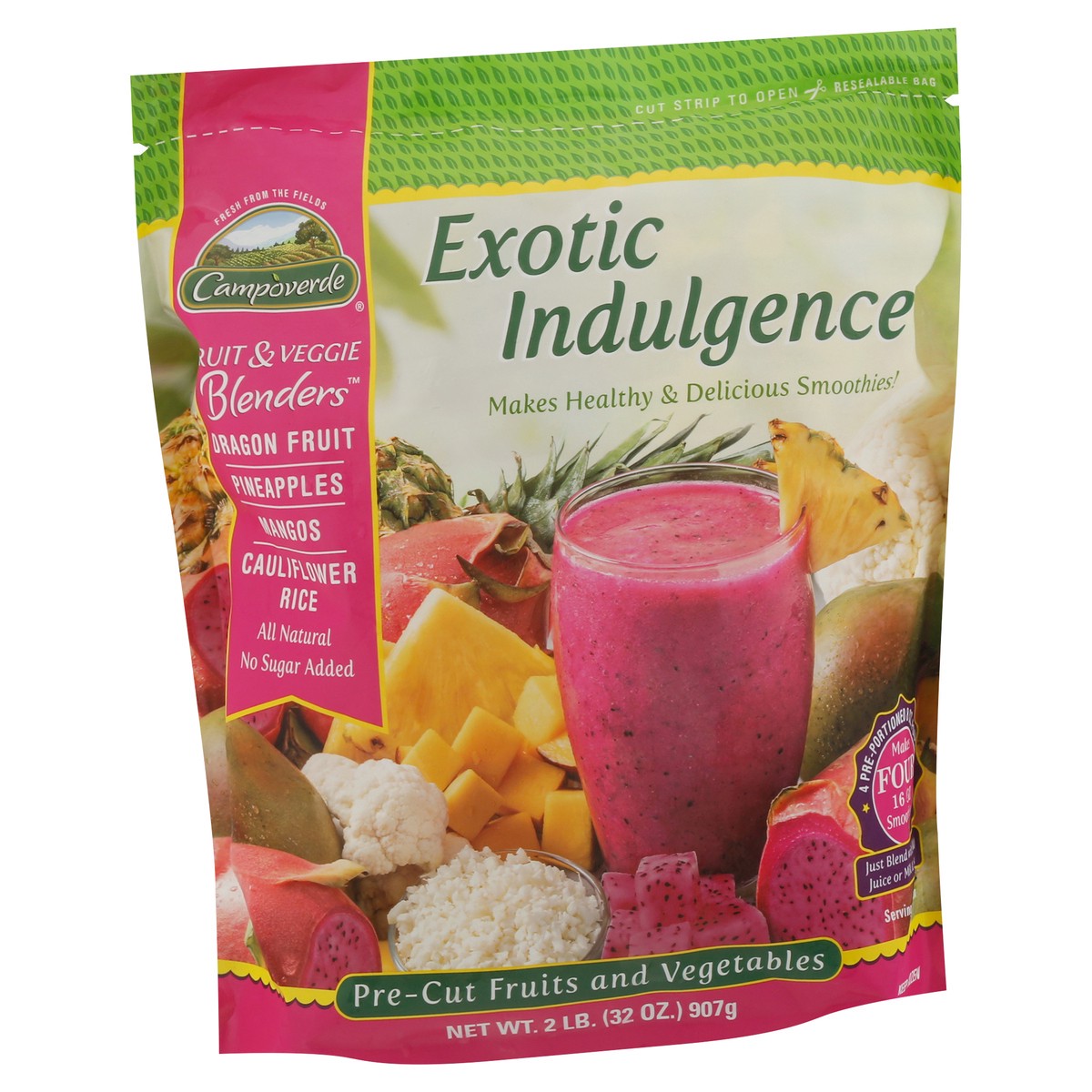 slide 7 of 13, Campoverde Fruits and Vegetables, Pre-Cut, Exotic Indulgence, 2 lb