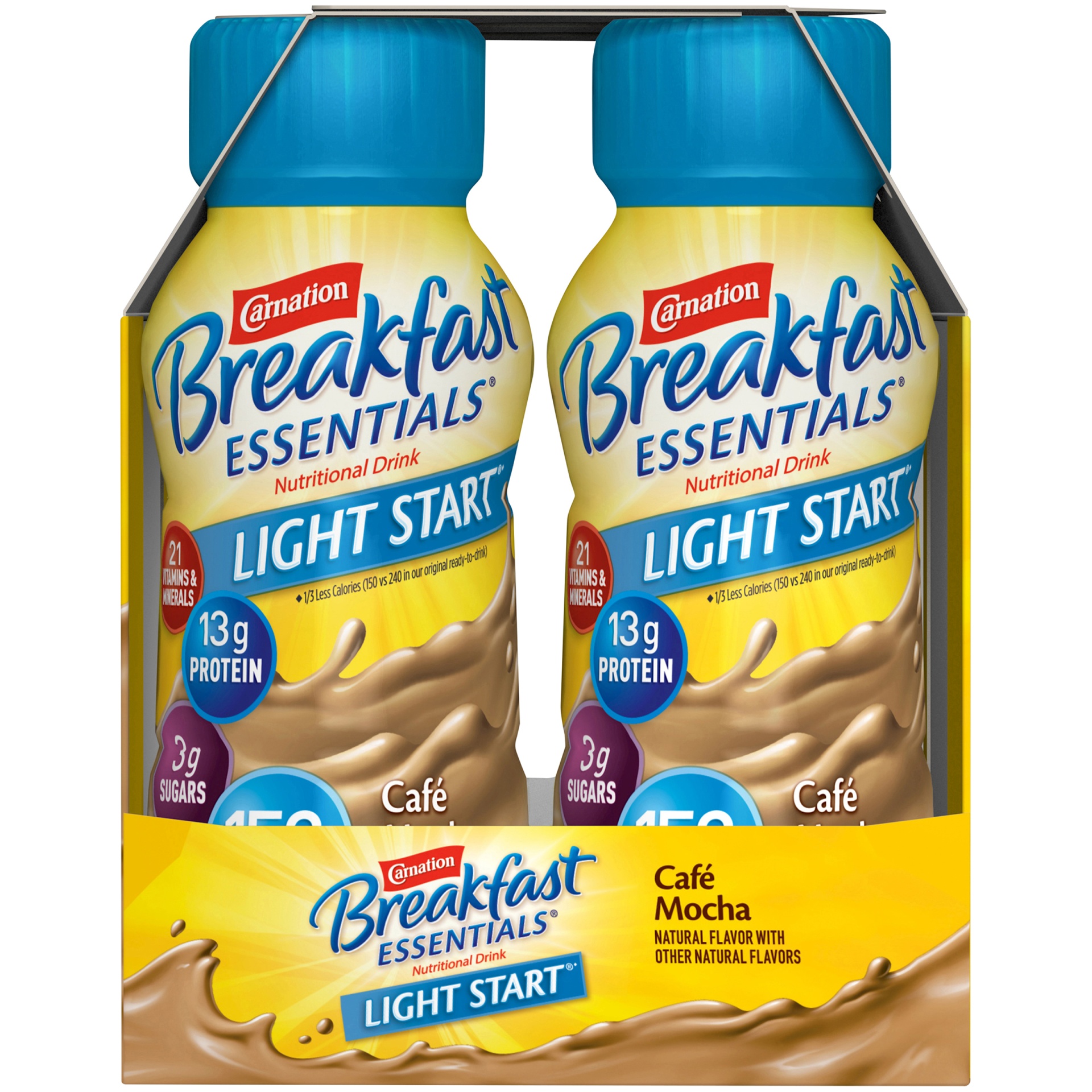 Carnation Breakfast Essentials Light Start Cafe Mocha Complete