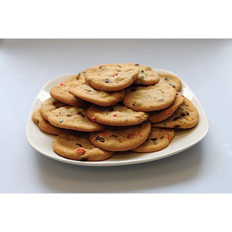 slide 1 of 1, Bakery Cookies Rainbow Chocolate Chip 40 Count - Each, 40 ct