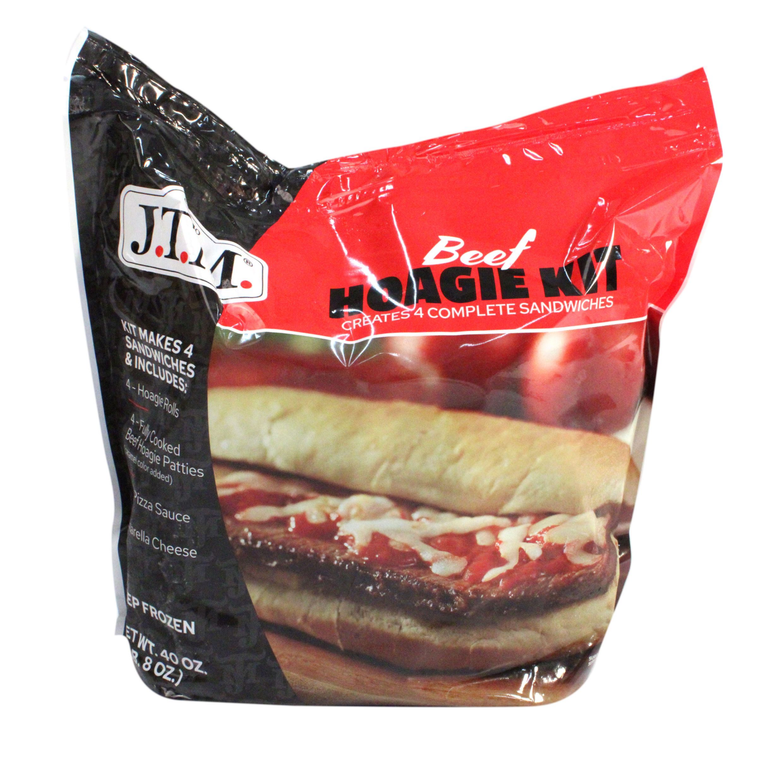 slide 1 of 1, J.T.M. Beef Hoagie Kit, 38 oz