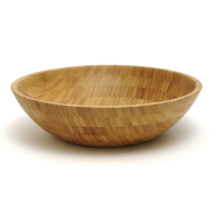 slide 1 of 2, Lipper International Bamboo Mezzaluna Salad Bowl, 1 ct