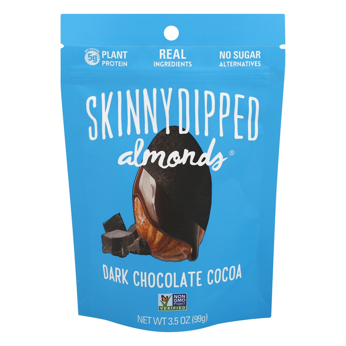 Skinny Dipped Almonds Dark Chocolate Cocoa Covered Almonds 3.5 oz Shipt