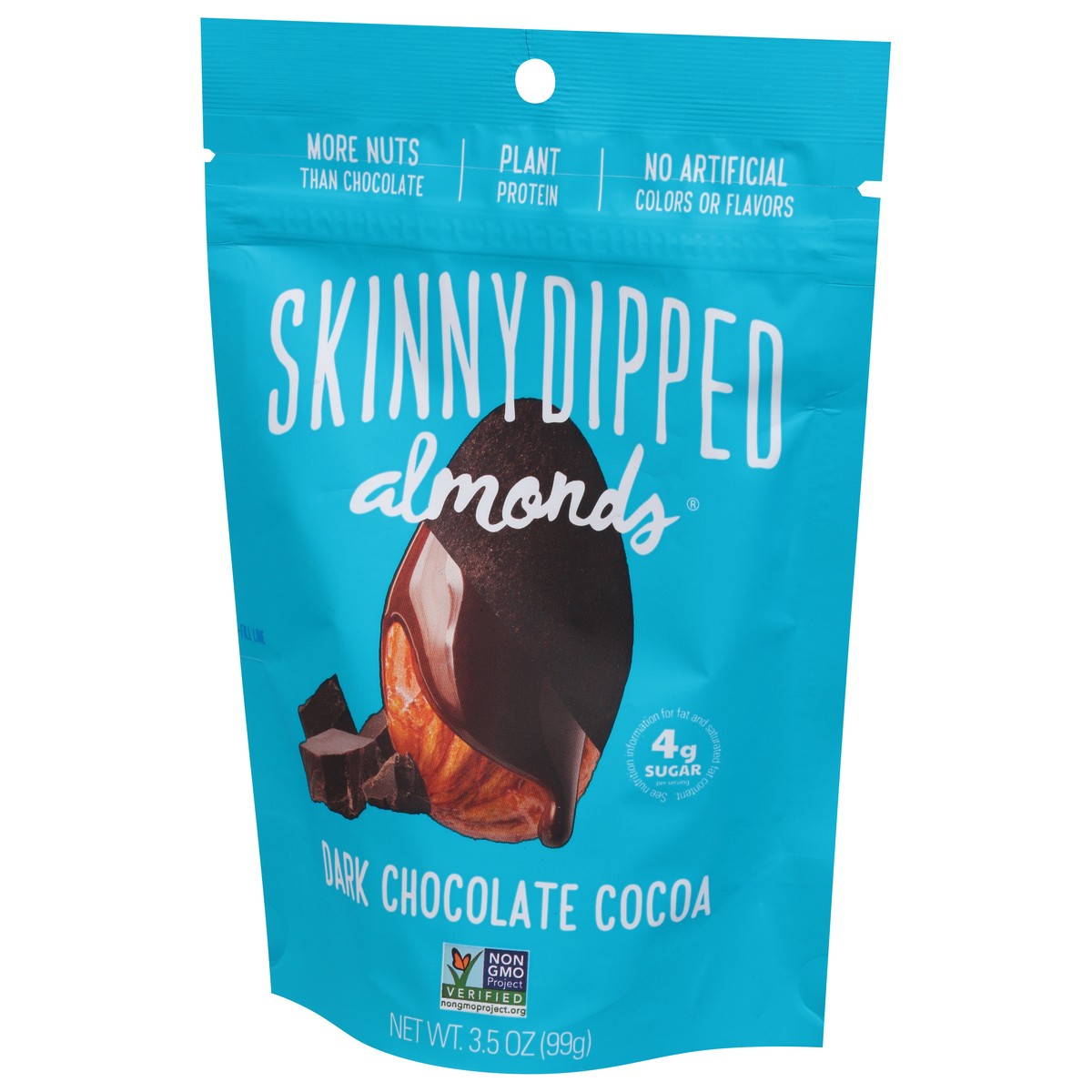 slide 12 of 13, SkinnyDipped Dark Chocolate Cocoa Almonds 3.5 oz, 3.5 oz