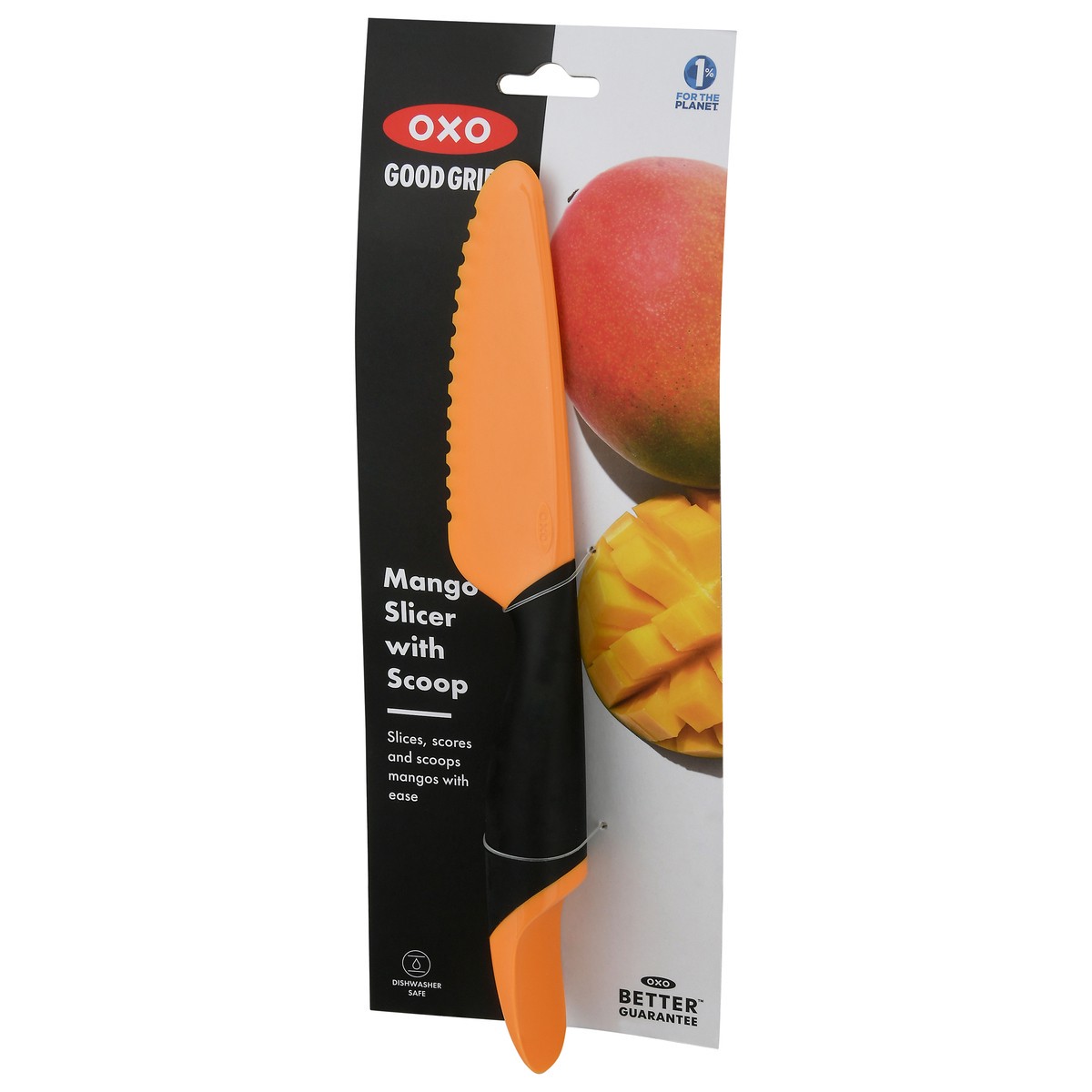 slide 5 of 9, OXO Mango Slicer with Scoop 1 ea, 1 ea