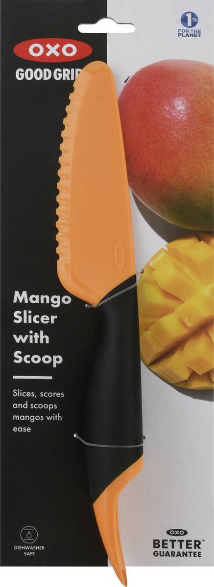 slide 1 of 9, OXO Mango Slicer with Scoop 1 ea, 1 ea