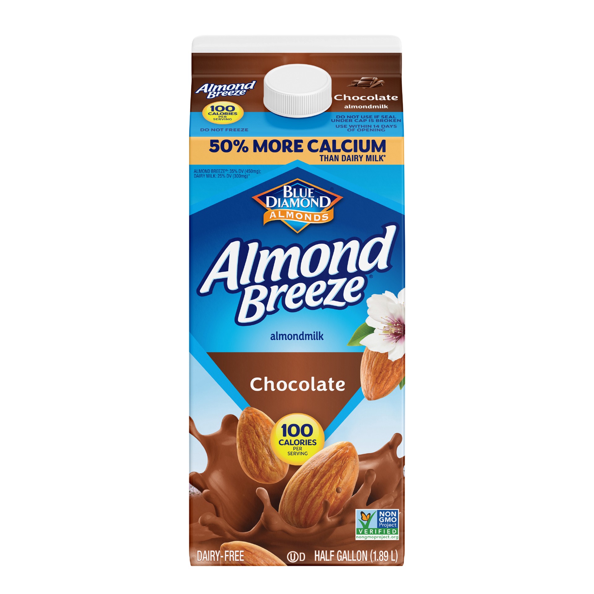 slide 1 of 9, Almond Breeze Chocolate Almondmilk, 64 oz, 64 oz