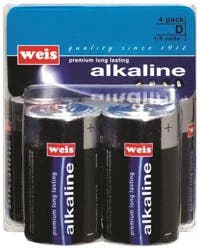 Weis Simply Great Batteries