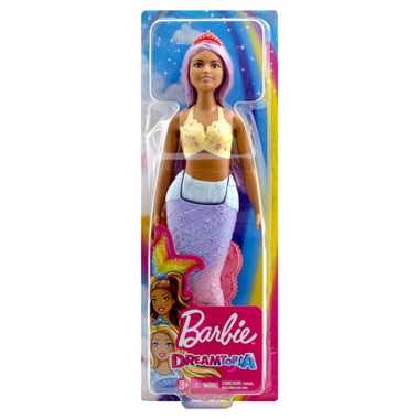 slide 1 of 1, Mattel Barbie Doll, Dreamtopia, Mermaid, 1 ct