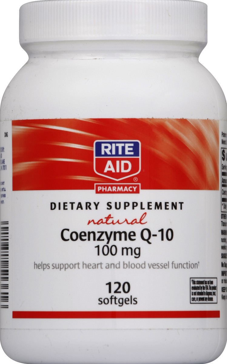 slide 3 of 3, Rite Aid Ra Coq - 120 ct, 120 ct