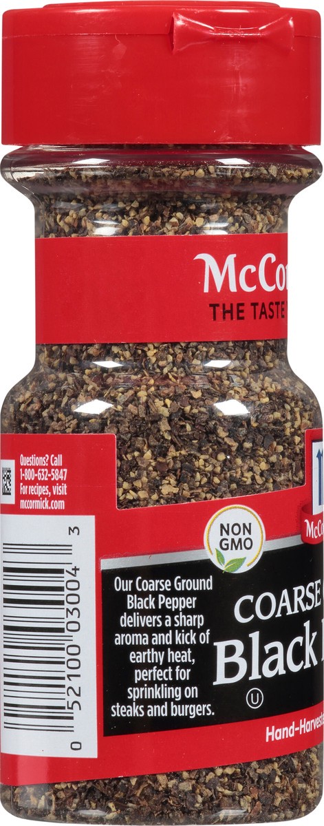 slide 2 of 7, McCormick Black Pepper - Coarse Ground, 1.5 oz