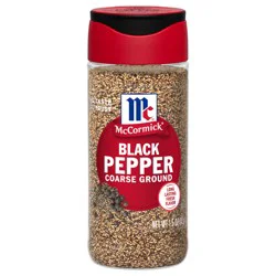 McCormick Coarse Ground Black Pepper, 1.5 oz