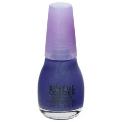 Sinful Colors Sheer Matte Veiled in Violet Nail Polish 0.5 fl oz