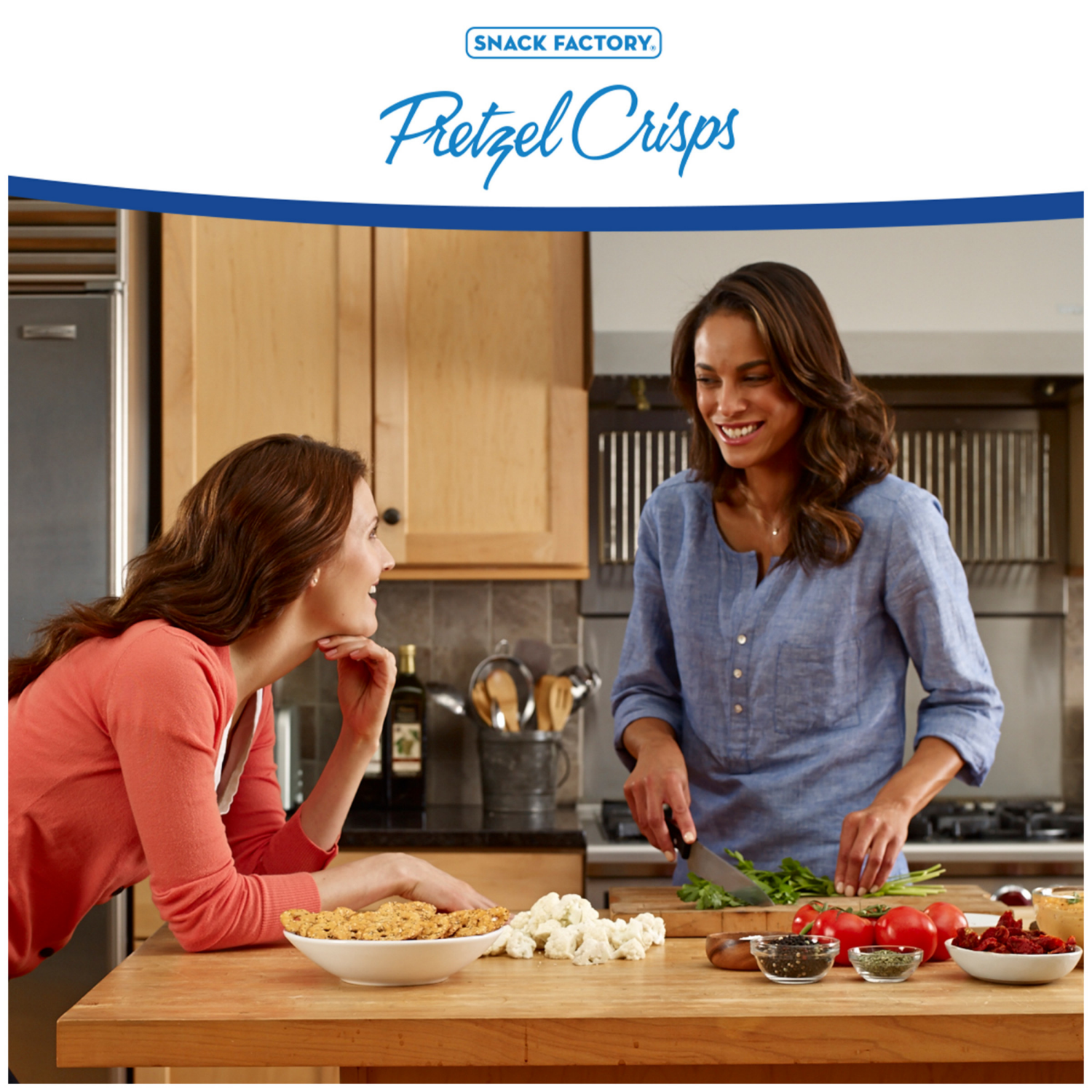 slide 6 of 7, Snack Factory Everything Pretzel Crisps, 14.000 oz