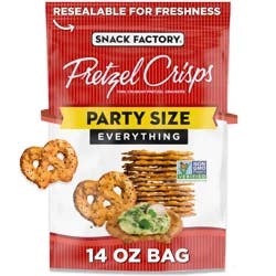 Snack Factory Everything Pretzel Crisps