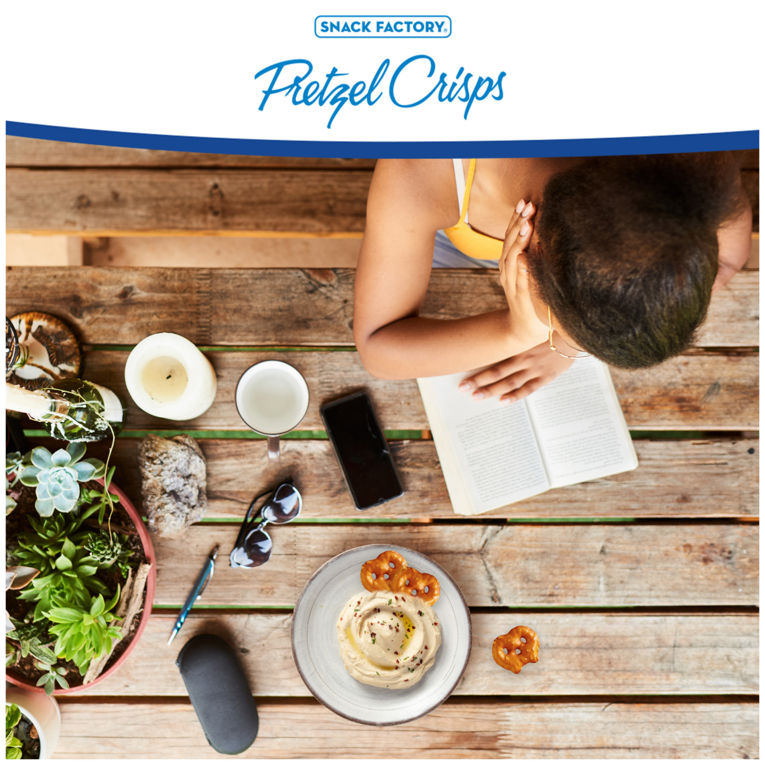 slide 6 of 7, Snack Factory Gluten Free Pretzel Crisps, 5.000 oz