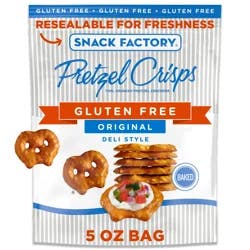 Snack Factory Gluten Free Pretzel Crisps