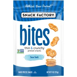 Snack Factory Bites - Sea Salt - 9oz